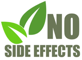 No side effects natural label